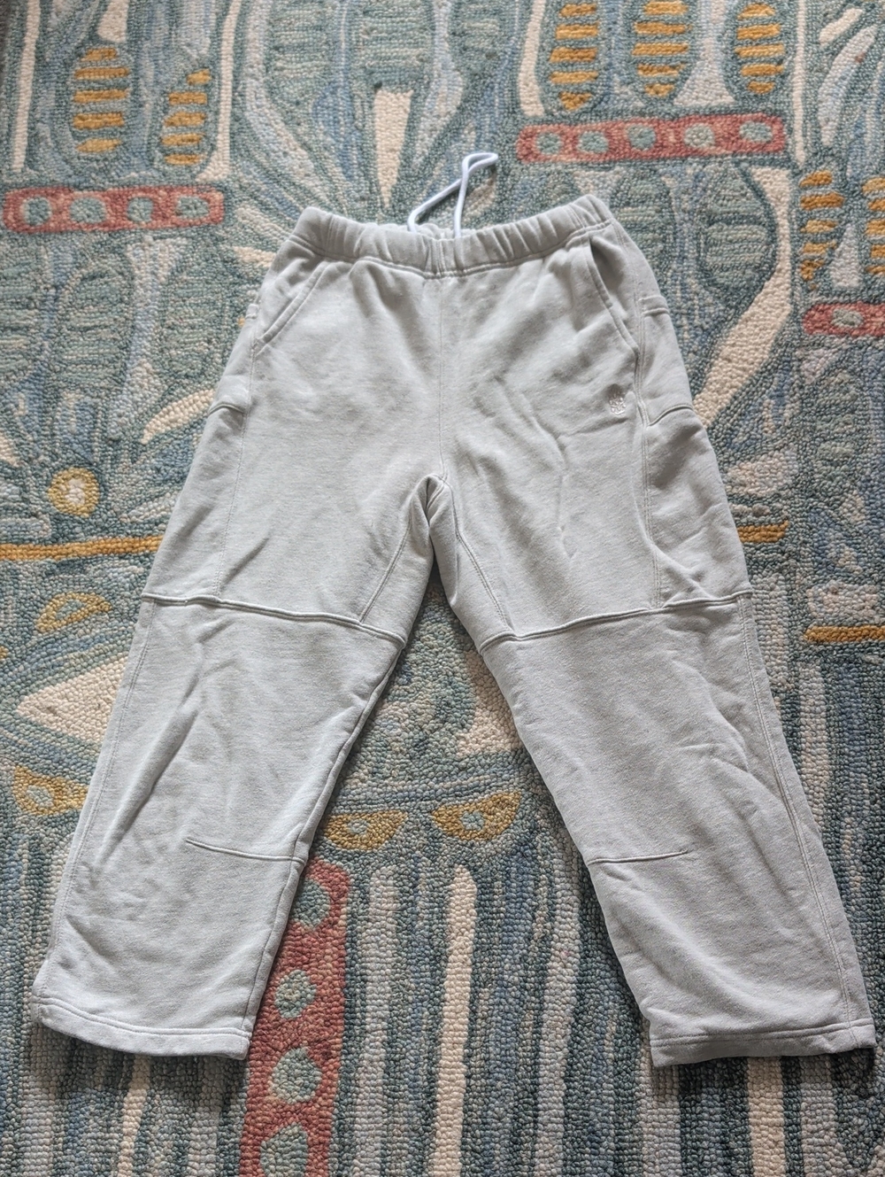 Free People Pale Gray Jogger Track Pants